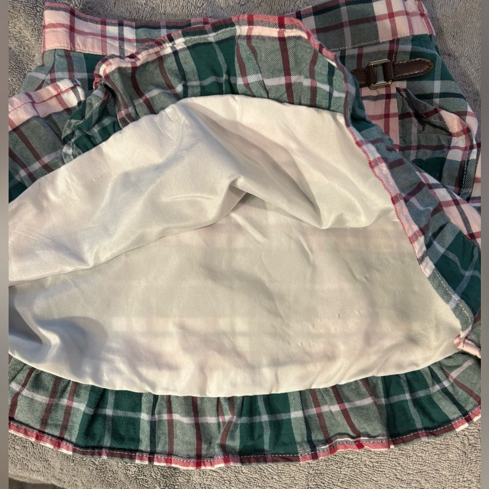 Janie and Jack Plaid Ruffle Skirt - Picture 5 of 10